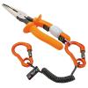 imageCoil Tool Lanyard with Loop End and Carabiner Tool Weight Capacity 2 lbs Ergodyne Squids 3156  BlackCoil Lanyard  Dual Carabiners  2lbs