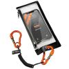imageCoil Tool Lanyard with Loop End and Carabiner Tool Weight Capacity 2 lbs Ergodyne Squids 3156  BlackCoil Lanyard  Dual Carabiners  2lbs