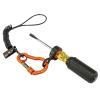 imageCoil Tool Lanyard with Loop End and Carabiner Tool Weight Capacity 2 lbs Ergodyne Squids 3156  BlackLoop End