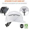 imageCoiled Lanyard with Buckle End No Snag Design Easily Attaches to Hard Hat Tools or Small Valuables Weight Capacity 2lbs Ergodyne Squids 3157BlackBlack