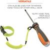 imageCoiled Lanyard with Buckle End No Snag Design Easily Attaches to Hard Hat Tools or Small Valuables Weight Capacity 2lbs Ergodyne Squids 3157BlackLime