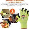 imageErgodyne  7021 Xl Lime NitCoat CutResis Gloves A2 Level Ws 17965 Extra LargeSmall