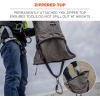 imageErgodyne Arsenal 5974 Large Nylon Hoist Bucket Tool Bag  Swiveling Carabiner Zipper Top