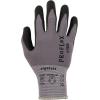 imageErgodyne ProFlex 7000 Nitrile Coated Work Gloves Foam Nitrile Palms for Flexible No Slip Grip Abrasion Resistant 15g Touchscreen CapableGray LargeGray