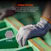 imageErgodyne ProFlex 7024 Cut Resistant Work Gloves ANSI A2 PU Coated Palms for Flexible No Slip Grip Abrasion Resistant 13g Touchscreen Capable Gray SmallMedium
