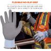 imageErgodyne ProFlex 7025 Cut Resistant Work Gloves ANSI A2 PU Coated Palms for Flexible No Slip Grip Abrasion Resistant