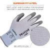 imageErgodyne ProFlex 7025 Cut Resistant Work Gloves ANSI A2 PU Coated Palms for Flexible No Slip Grip Abrasion Resistant
