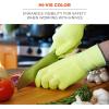 imageErgodyne ProFlex 7040 Cut Resistant Level 5 Food Grade Gloves Breathable Comfort  ANSI A4 EN388 Lime Medium2XLarge