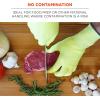 imageErgodyne ProFlex 7040 Cut Resistant Level 5 Food Grade Gloves Breathable Comfort  ANSI A4 EN388 Lime MediumExtra Large