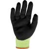 imageErgodyne ProFlex 7141 HiVis Cut Resistant Work Gloves ANSI A4 WSX Nitrile Coated Palms for Grip with WetOily Surfaces Breathable Material Impact Protection2XLarge Pack of 1