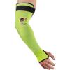 imageErgodyne ProFlex 7941 Cut Resistant Protective Arm Sleeve Cut Level A4 Pair Lime 18 Inch18 Inch