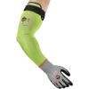 imageErgodyne ProFlex 7941 Cut Resistant Protective Arm Sleeve Cut Level A4 Pair Lime 18 Inch22 Inch