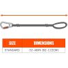 imageErgodyne Squids 3105 Tool Lanyard with Aluminum Screw Lock Carabiner Tool Weight Capacity 15 lbsSingle