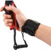 imageErgodyne Squids 3114 PullOn Wrist Tool Lanyard with Stainless Steel Carabiner Connection 3 PoundsBlackKit