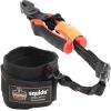 imageErgodyne Squids 3114 PullOn Wrist Tool Lanyard with Stainless Steel Carabiner Connection 3 PoundsBlackKit