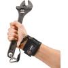 imageErgodyne Squids 3114 PullOn Wrist Tool Lanyard with Stainless Steel Carabiner Connection 3 PoundsBlackOne Size