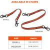 imageErgodyne Squids 3153 Nylon Web Tool Tether 24 inch Lanyard  Dual Trigger Hook Attachment Ends 5 lbsM