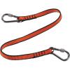 imageErgodyne Squids 3154 Nylon Web Tool Tether 24 inch Lanyard  Dual ScrewGate Carabiner Attachment Ends 5 lbsM