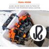 imageErgodyne Squids 3179 Aerial Bucket Hook Fits 2quot Lip Attach Tool Bags or Aprons to BucketsEach