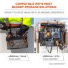 imageErgodyne Squids 3179 Aerial Bucket Hook Fits 2quot Lip Attach Tool Bags or Aprons to BucketsEach