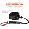 imageErgodyne Squids 3714 Tool Lanyard and Tethering Attachment with Carabiner and Cinch Loop Weight Rating 10lbs 3Pack