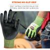 imageErgodyne unisex adult ANSI A2 Coated CR Gloves DSX Lime Medium USMedium