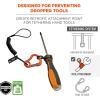 imageHand Tool Tethering Kit for Screwdrivers ampamp Hex Key Wrenches Includes 4 Tool Attachment Slips ampamp 1 Tool Lanyard Weight Capacity 1 lb Ergodyne Squids 3194