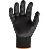 imageNitrile Coated Work Gloves High Dexterity Ergodyne ProFlex 7001Black Large Pack of 11 Count Pack of 2