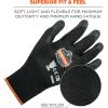 imageNitrile Coated Work Gloves High Dexterity Ergodyne ProFlex 7001Black Large Pack of 11 Count Pack of 2