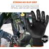 imageNitrile Coated Work Gloves High Dexterity Ergodyne ProFlex 7001Black Large Pack of 1Large Pack of 1