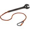 imageShock Absorbing Tool Lanyard with Locking Carabiner and Loop End Tool Weight Capacity 15lbs Ergodyne Squids 3108