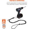 imageSquids 3100 Tool Lanyard with Single Carabiner and Adjustable Loop End Standard Length Black