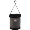 imageErgodyne Arsenal 5945T XLarge Canvas Tool Bucket with Cover GrayBucket with Top
