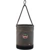 imageErgodyne Arsenal 5960T Large Canvas Tool Bucket with Cover and Attachment Rings GrayBucket