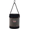 imageErgodyne Arsenal 5960T Large Canvas Tool Bucket with Cover and Attachment Rings GrayBucket with Top