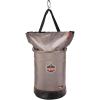 imageErgodyne Arsenal 5973 Large Nylon Hoist Bucket Tool Bag  DRings Zipper Top Gray