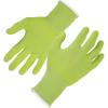 imageErgodyne ProFlex 7040 Cut Resistant Level 5 Food Grade Gloves Breathable Comfort  ANSI A4 EN388 Lime Medium2XLarge