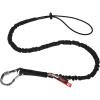 imageErgodyne Squids 3100EXT Tool Lanyard with Single Carabiner and Adjustable Loop End Extended Length LimeBlack