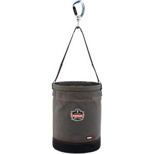 imageErgodyne Arsenal 5940T Large Canvas Tool Bucket with Cover GrayBucket