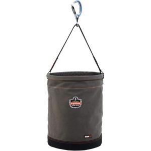 imageErgodyne Arsenal 5945T XLarge Canvas Tool Bucket with Cover GrayBucket