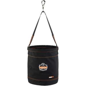 imageErgodyne Arsenal 5970T Medium Polyester Tool Bucket with Cover  BlackBucket Only