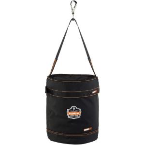 imageErgodyne Arsenal 5970T Medium Polyester Tool Bucket with Cover  BlackWith Safety Lid