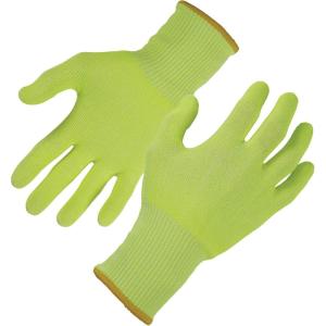 imageErgodyne ProFlex 7040 Cut Resistant Level 5 Food Grade Gloves Breathable Comfort  ANSI A4 EN388 Lime MediumLarge