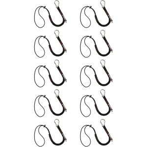 imageErgodyne Squids 3105 Tool Lanyard with Aluminum Screw Lock Carabiner Tool Weight Capacity 15 lbs10Pack
