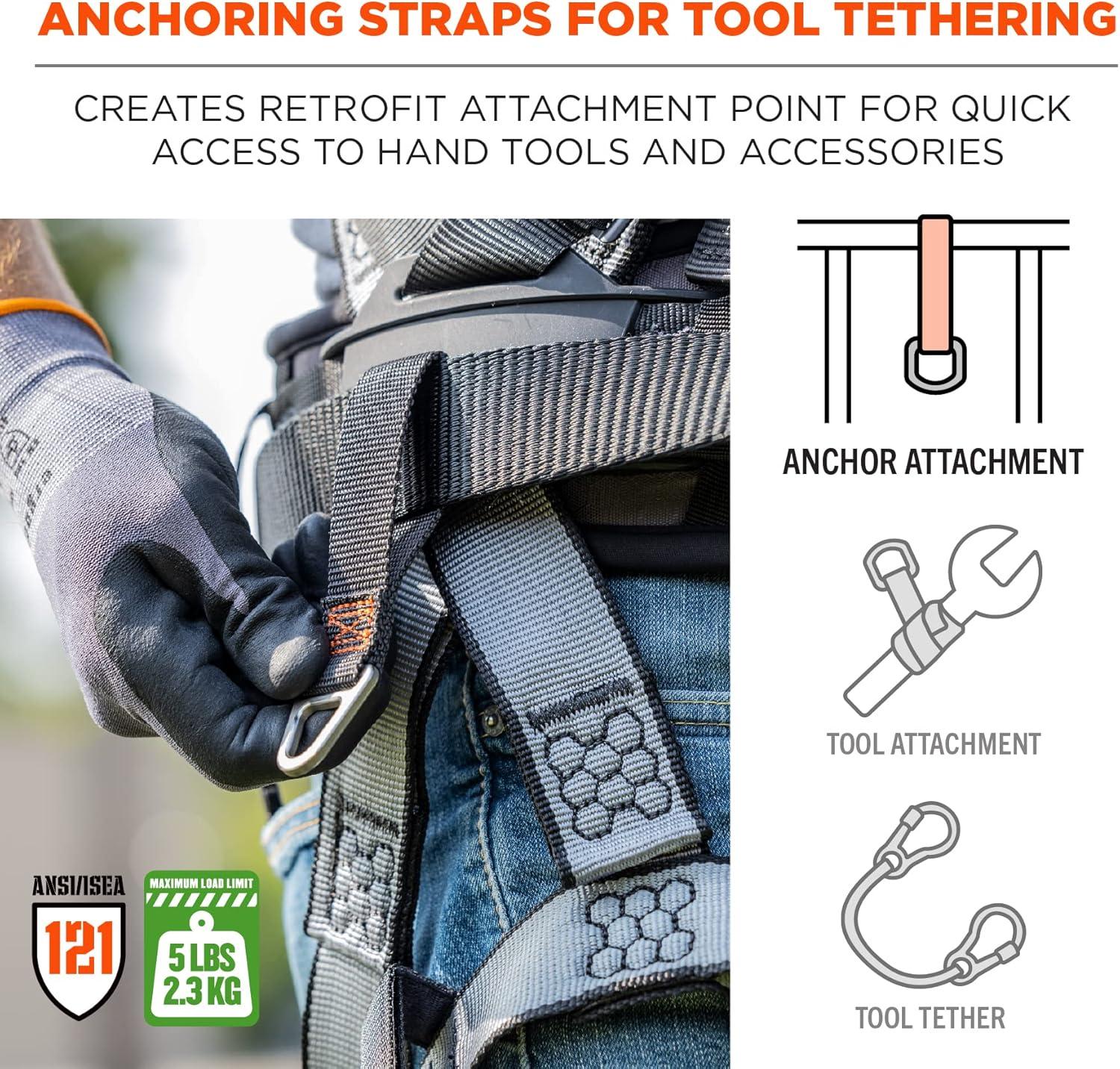 imageErgodyne Squids 3171 Tool Belt Loop Attachment for Tool Tethering 5lbs