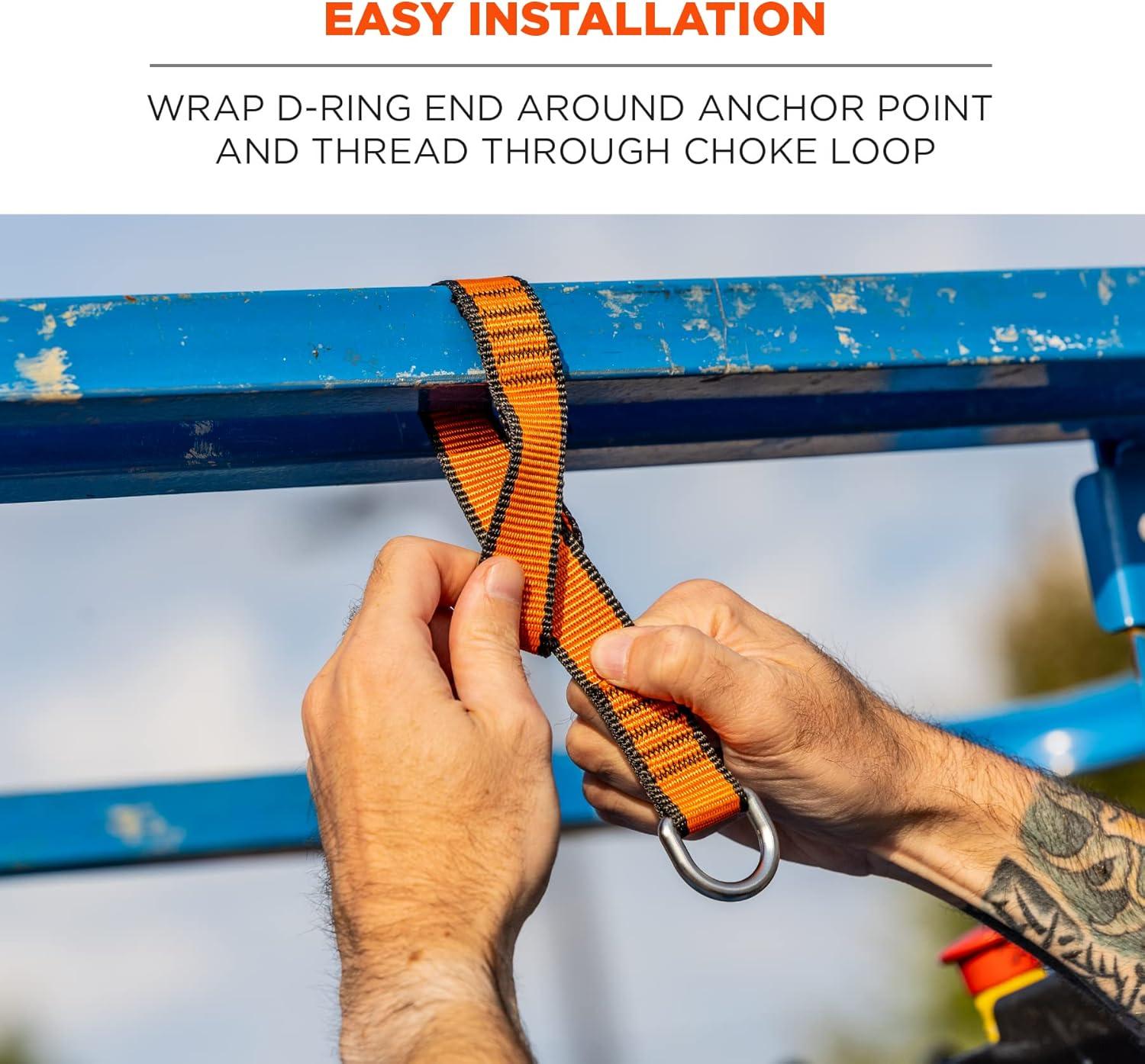 imageErgodyne Squids 3174 Tool Tethering Cross Arm Anchor Strap 25lbs