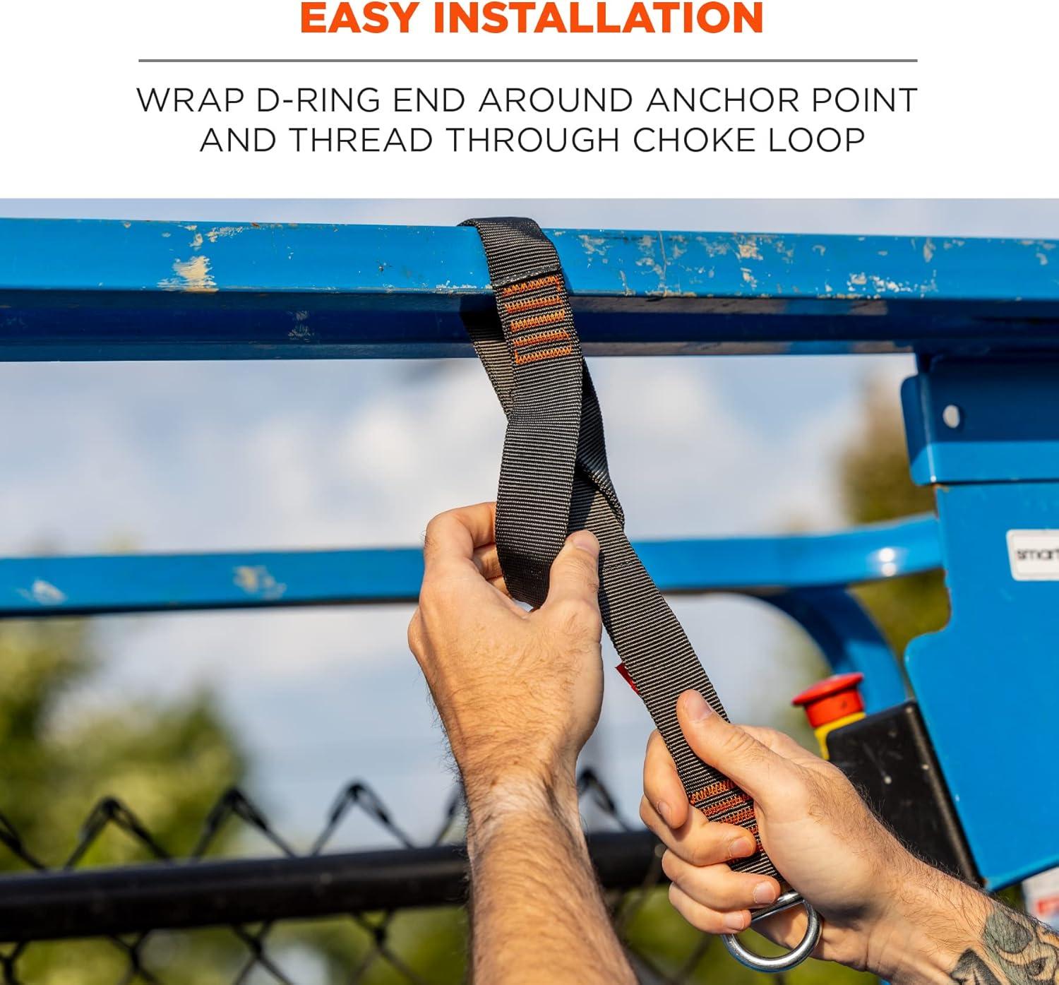 imageErgodyne Squids 3176 Tool Tethering Cross Arm Anchor Strap 40lbs