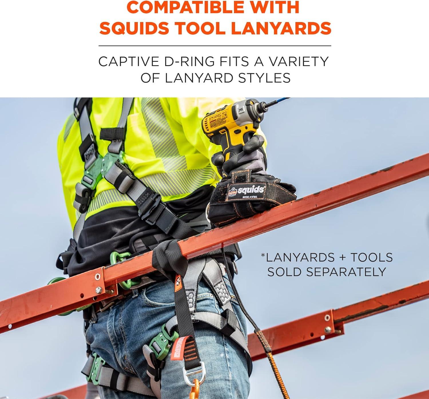 imageErgodyne Squids 3176 Tool Tethering Cross Arm Anchor Strap 40lbs