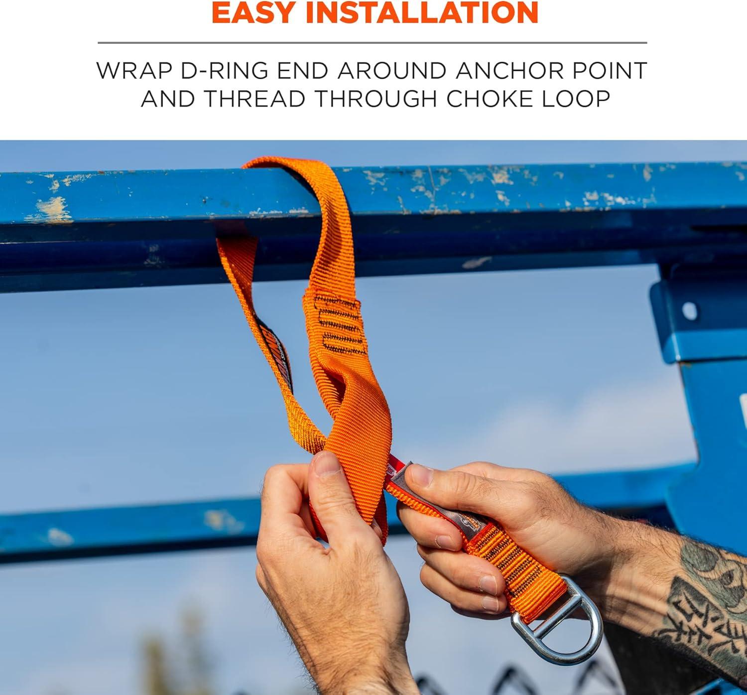 imageErgodyne Squids 3177 Tool Tethering Cross Arm Anchor Strap 60lbs