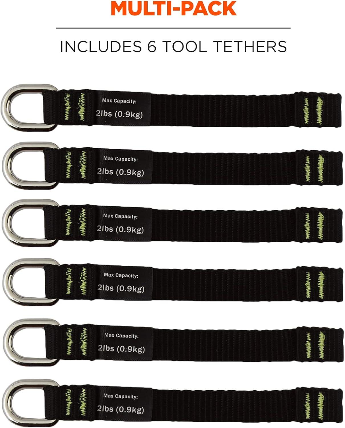 imageErgodyne Squids 3700 Web Tool Tail Attachments 5Pack 2 Pounds Variety Size PackBlackOrange2XLong